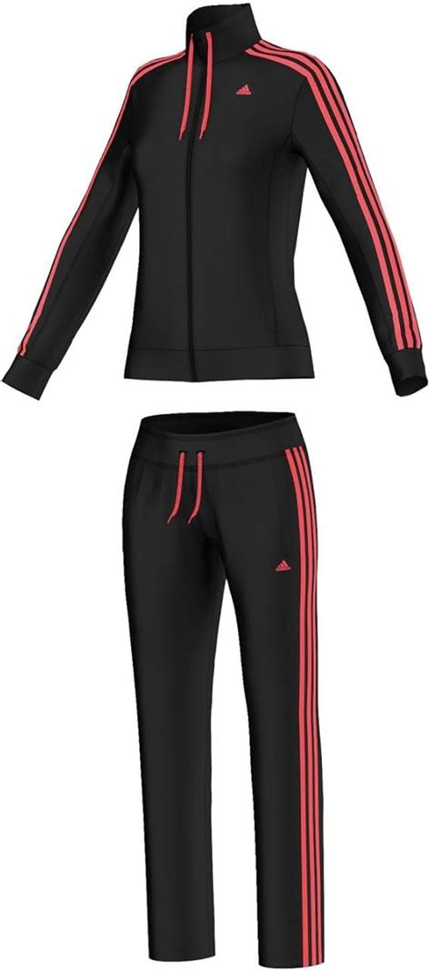 adidas damen trainingsanzug essentials 3-streifen sportanzug jogginganzug|Essentials 3.